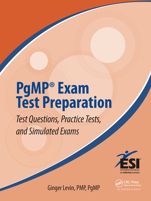 Title details for PgMP® Exam Test Preparation by Ginger Levin, PMP, PgMP - Available